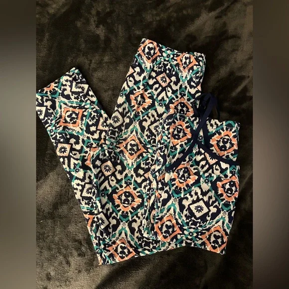Epic threads MACYS 2 piece Aztec outfit tank top plus leggings SUPER SOFT M 7/8